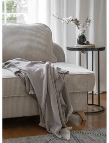 Béžová menčestrová leňoška (ľavý roh) Chic Charlotte – Miuform