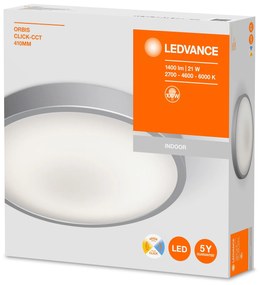 LEDVANCE Nástenné/stropné LED svietidlo ORBIS, 21 W, teplá biela-studená biela, 41 cm, okrúhle