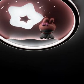 Brilagi - stmievateľné LED detské stropné svietidlo BUNNY LED/83W/230V 3000-6000K +DO