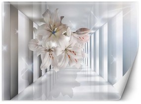 Gario Fototapeta Kvety na chodbe Materiál: Vliesová, Rozmery: 300 x 210 cm