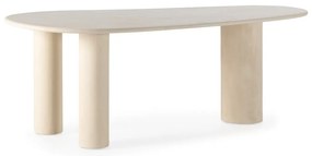 Jedálenský stôl v dekore kameňa 100x201 cm Daila – MOME