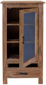 furniture-nabytek.cz - Drevená vitrína z masívu palisander 60x120x45