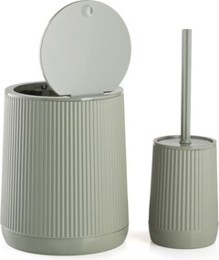 Sada kúpeľňových doplnkov Avenis, zelená