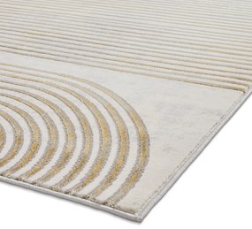 Šedý/v zlatej farbe koberec 220x160 cm Apollo - Think Rugs