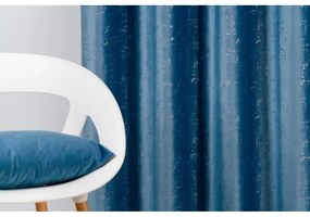 Modrý záves 140x260 cm Scento – Mendola Fabrics