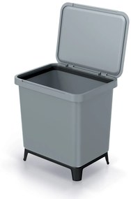 Odpadkový kôš na triedený odpad NKS30 29 l - svetlosivá