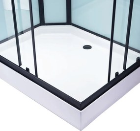 Terra Hydromasážny box ALMA-P 100x80 pravý
