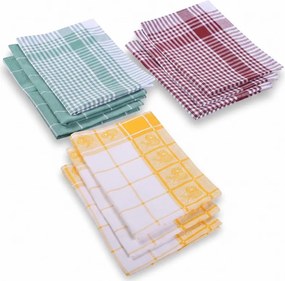 Kuchynské utierky Color Mix 9 ks EMI
