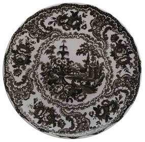 Sakura tanier sivý Ø22  cm