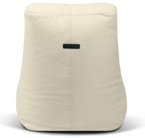 Svetlosivý sedací vak z textílie buklé Tube – SLOWDOWN