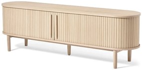 Dizajnový TV stolík Palomino 180 cm biely dub