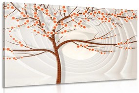 Obraz moderný strom na abstraktnom pozadí Varianta: 60x40