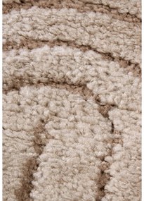Taupe okrúhly koberec ø 200 cm Panglao New York Taupe – Elle Decoration