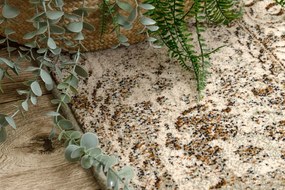 Koberec OMEGA LUMIER koniak hnedý / zelený