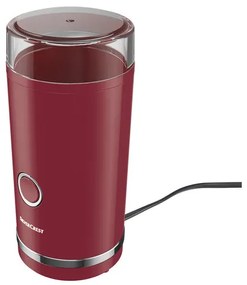 SILVERCREST® KITCHEN TOOLS Elektrický mlynček na kávu SKMS 180 A1 (červená) (100362245)