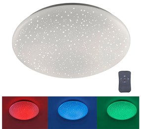 Leuchten Direkt Leuchten Direkt 14242-16 - LED RGB Stmievateľné  svietidlo SKYLER LED/18W/230V + DO W2348