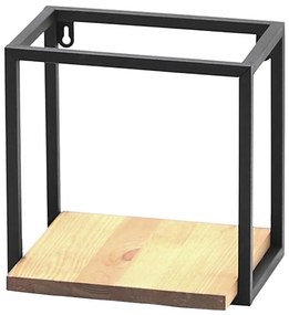 Polička Loft KWS-715/01/01 24x15 čierna