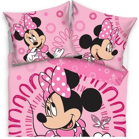 Detské obliečky Báječná Minnie 140x200/70x90 cm