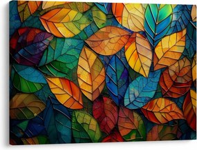 Obraz - Mozaika z listov (70x50 cm)