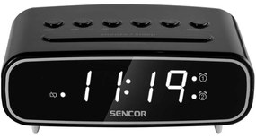 Sencor SRC 2600 B rádiobudík, čierna