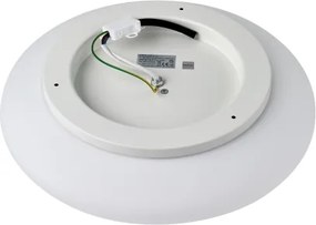 Ideal Lux - Stropné svietidlo SMARTIES 2xE27/42W/230V pr. 42,5 cm biela