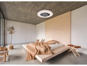 LED stropné svietidlo v striebornej farbe Harstad – Trio