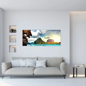 Obraz - Zátoka Phang Nga (120x50 cm)