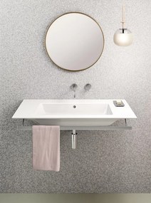 GSI GSI, PURA keramické umývadlo na dosku, priemer 42 cm, biela lesk ExtraGlaze, 885111