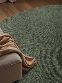 Koberec Hanse Home Calmio zelený kruh
