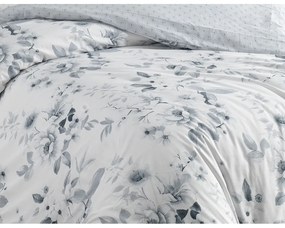 BedTex Bavlnené obliečky Rujan sivá, 140 x 200 cm, 70 x 90 cm