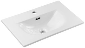 Keramické umývadlo Sky3 60 cm lesklé biele