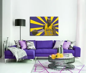 Ručne maľovaný POP Art obraz Koby Bryant | rôzne rozmery