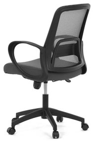 AUTRONIC Kancelárska stolička, hojdací mechanizmus, šedá sieťovina, KA-S3015 GREY