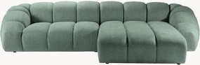 Velúrová rohová pohovka Diana (4-miestna)