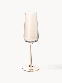 Ručne fúkané poháre na sekt Ellery, 4 ks