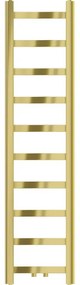 Mexen, kúpeľňový radiátor Mexen Bolt 1200 x 300 mm, 189 W, zlatý - W126-1200-300-00-50