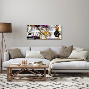 Obraz abstrakcie (120x50 cm)