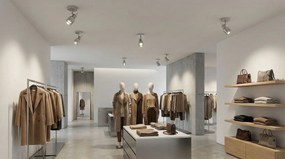 Toolight - Stropná/nástenné svietidlo, reflektor 1xGU10 392197, chrómová, OSW-08481