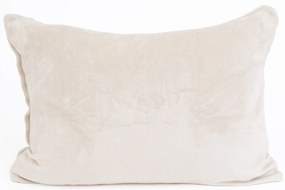 Obliečka na vankúš mikroplyš Exclusive 40 × 60 cm - Laura prírodná