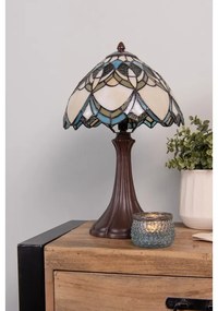 Lampa Tiffany vitrážová KEID Ø25*42