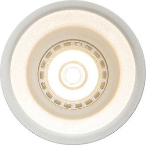 Sada 6 moderných zapustených bodových svetiel bielych - Dept