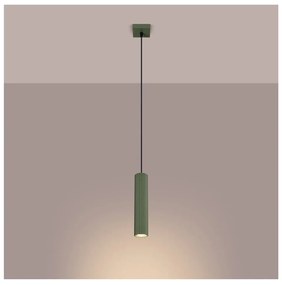 Zelené závesné svietidlo Gleam – Sollux