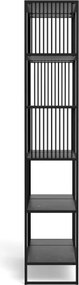 Knižnica Strington 120 cm čierna