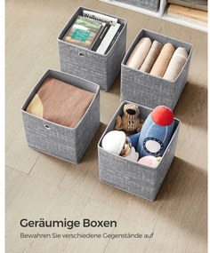 Set stohovateľných boxov RFB026G01 (6 ks)