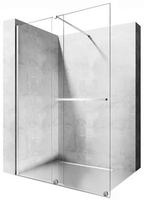 Sprchová stena Walk-in Cortis Rea K7211 120x200 chróm