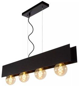 Lucide 30474/04/30 - Luster na lanku SURTUS 4xE27/60W/230V