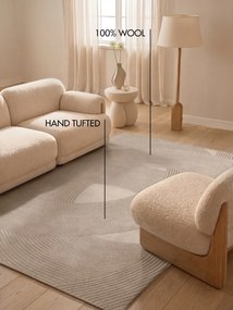 Ted Baker, Kusový koberec Ted Baker Kensington 106400 Beige, 200x300, béžová, kancelária