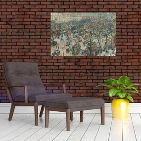 Obraz - Camille Pissarro, Boulevard des Italiens, Morning, Sunlight, reprodukcia (90x60 cm)