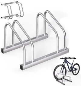 InternetovaZahrada Stojan na 2 bicykle - 50x32x27 cm