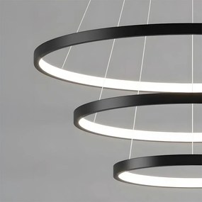 Toolight Toolight, LED stropné osvetlenie 61cm, 80W, 3000K, LHJ013-CP3, čierna, OSW-60007